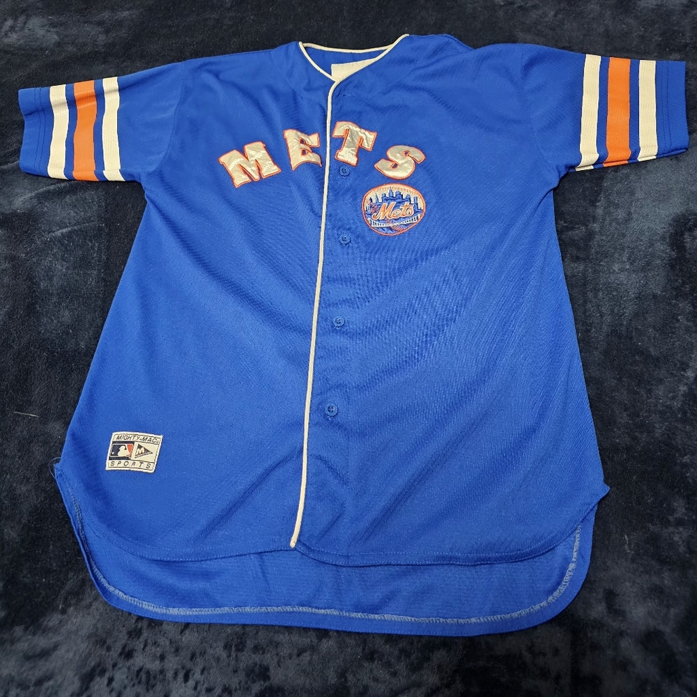 vintage New York Mets baseball jersey  Youth L 16 /18